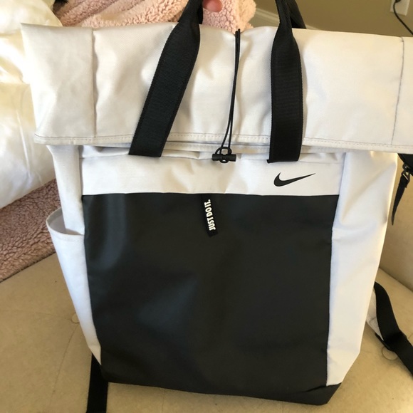 nike fold over backpack
